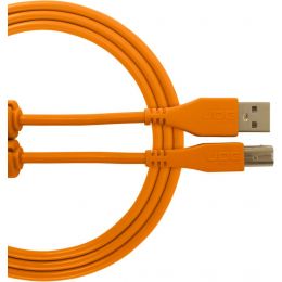 Аудиокабель UDG Ultimate Audio Cable USB 2.0 AB Orange Straight 2m